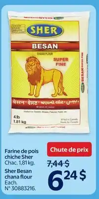 Walmart Sher Besan chana flour offer