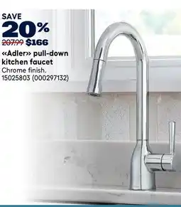 RONA MOEN Adler pull-down kitchen faucet offer
