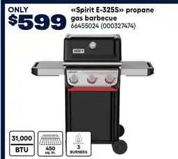 RONA Spirit E-325S propane gas barbecue offer