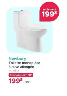 Bath Depot Newbury Toilette monopièce à cuve allongée offer