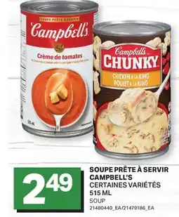 L'Intermarché SOUPE PRÊTE À SERVIR | SOUP offer