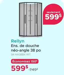 Bath Depot Reilyn Ens. de douche néo-angle 38 po offer
