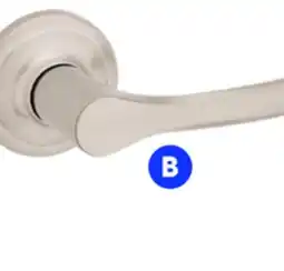 RONA Passage lever, satin nickel finish door handles offer