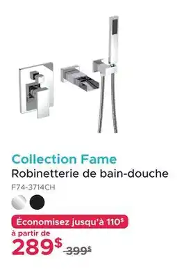 Bath Depot Collection Fame Robinetterie de bain-douche offer