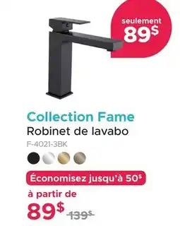 Bath Depot Collection Fame Robinet de lavabo offer