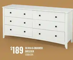 Canac Olivia 6-Drawer Dresser offer