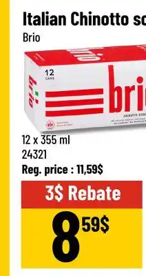 Mayrand Brio Italian Soda Brio offer