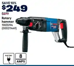 RONA Bosch Rotary hammer offer