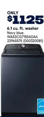 RONA 6.1 cu. ft. washer offer