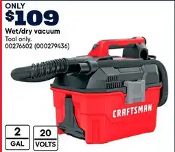 RONA CRAFTSMAN Wet/Dry Vacuum offer