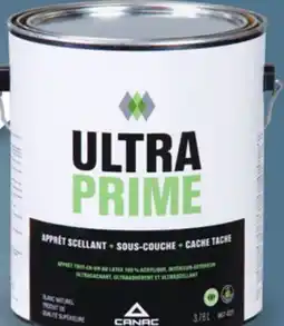 Canac UltraPrime 100% Acrylic Latex Primer-Sealer & Undercoat Interior and Exterior offer