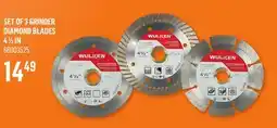 Canac Set of 3 Grinder Diamond Blades 4 1/2 in offer