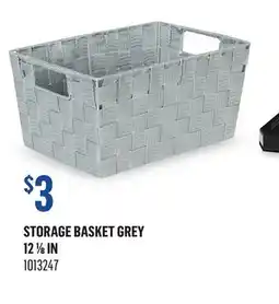 Canac Storage Basket Grey offer