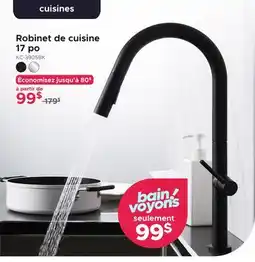 Bath Depot Robinet de cuisine 17 po offer