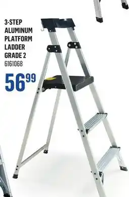 Canac 3-Step Aluminum Platform Ladder Grade 2 offer