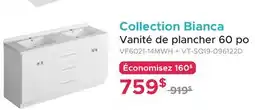 Bath Depot Collection Bianca Vanité de plancher 60 po offer