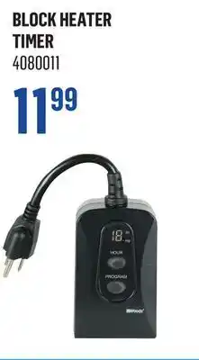 Canac Block Heater Timer offer