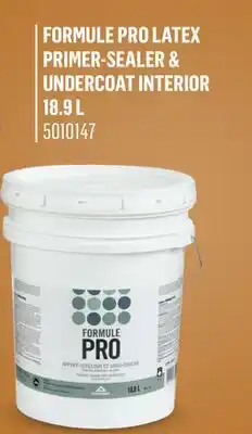 Canac Formule Pro Latex Primer-Sealer & Undercoat Interior offer