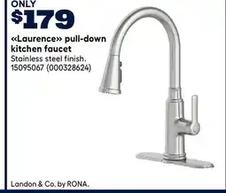 RONA pull-down kitchen faucet offer