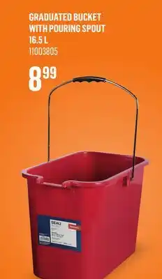 Canac Graduated Bucket with Pouring Spout offer