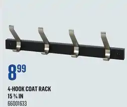 Canac 4-Hook Coat Rack 153/4in offer