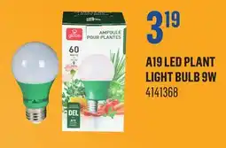 Canac A19 LED Plant Light Bulb 9W offer