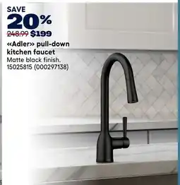 RONA Moen Adler pull-down kitchen faucet offer