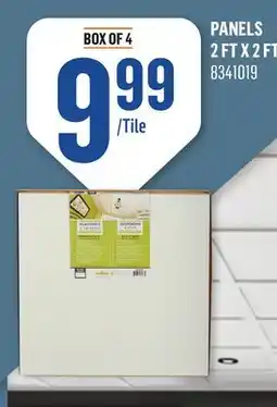 Canac Embassy Suspended Ceiling Panels 2ftx2ft Pkg/4 offer