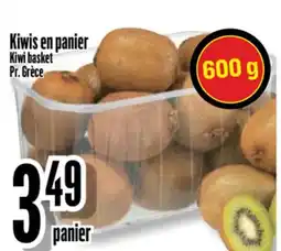 Bonanza Kiwis en panier offer