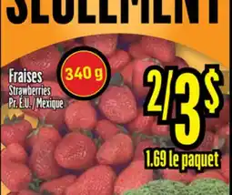 Bonanza Fraises offer