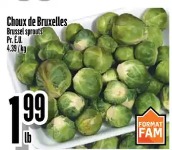 Bonanza Brussel sprouts offer