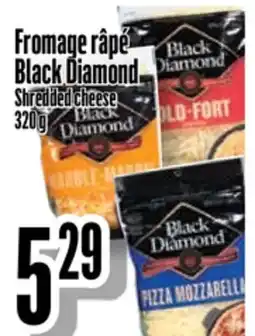 Bonanza Fromage râpé Black Diamond offer