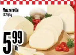 Bonanza Mozzarella offer
