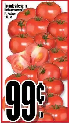 Bonanza Tomates de serre offer