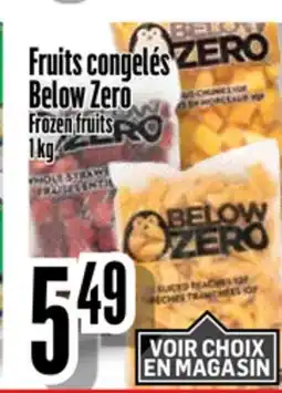 Bonanza Fruits congelés Below Zero offer