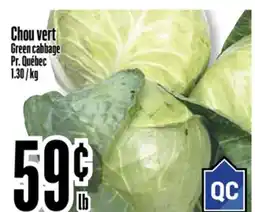 Bonanza Green cabbage offer