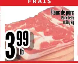 Bonanza Flanc de porc offer