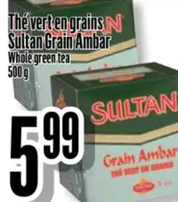 Bonanza Thé vert en grains Sultan Grain Ambar offer