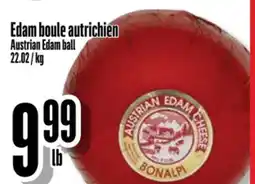 Bonanza Austrian Edam ball offer