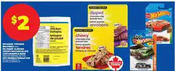 Real Canadian Superstore No Name Chicken Bologna, Chewy or Chocolate Chip Granola Bars, Hot Wheels Single Car offer