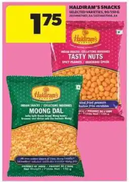 Real Canadian Superstore Haldiram's Snacks offer