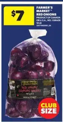 Real Canadian Superstore FARMER'S MARKET RED ONIONS offer