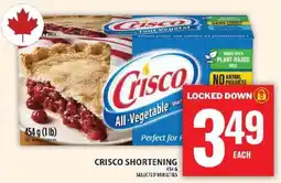 Food Basics Crisco Shortening offer