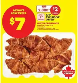 Real Canadian Superstore Butter Croissants offer