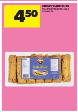 Real Canadian Superstore Crispy Cake Rusk offer