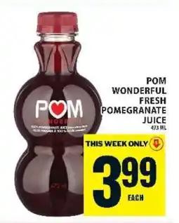 Food Basics POM Wonderful Fresh Pomegranate Juice offer