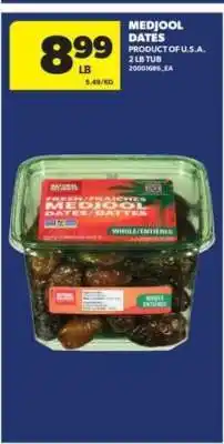 Real Canadian Superstore Medjool Dates offer