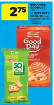 Real Canadian Superstore Britannia Good Day or Fifty Fifty Cookies offer