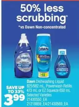 Real Canadian Superstore Dawn Dishwashing Liquid offer