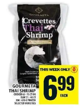 Food Basics Gourmeta Thai Shrimp offer